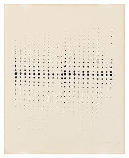 * Gunther Uecker, (German, b. 1930), Untitled (Dots), 1959