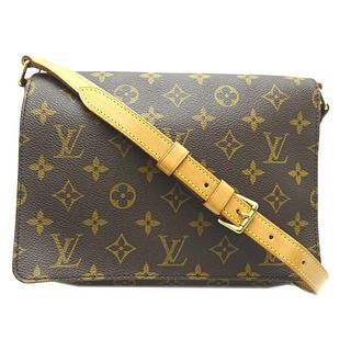 Louis Vuitton Musette Tango Short Strap Women's Shoulder Bag M51257 Monogram Brown