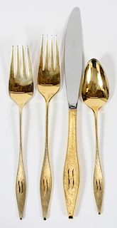 REED & BARTON 'CELLINI' GOLD-PLATED STERLING
