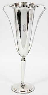 TIFFANY & CO. STERLING TROPHY CUP EARLY 20TH C.