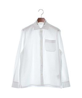 VALENTINO Casual Shirts White 38(about S)