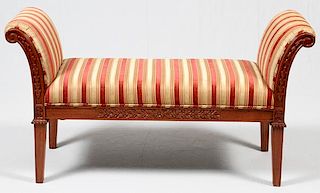 FRENCH EMPIRE STYLE BENCH