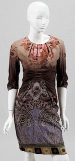 ETRO SILK & RAYON DAY DRESSES TWO