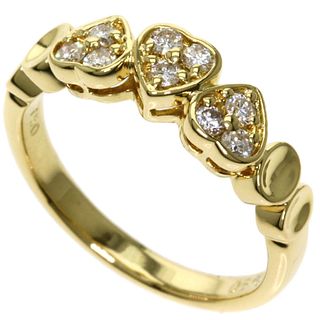 Christian Dior Dior Diamond Rings & K18 Yellow Gold Ladies