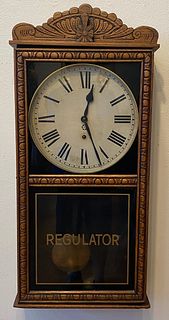 Antique REGULATOR Tall Case Clock