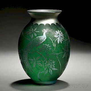 Vase Attributed to Steuben