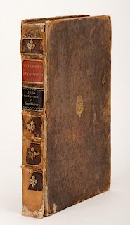 Diderot, Denis and Jean le Rond dÍAlembert (eds.). Encyclopedie Methodique. Dictionanaire Des Jeux Mathematiques/ Dictionnaire Des Jeux Familiers. Pa