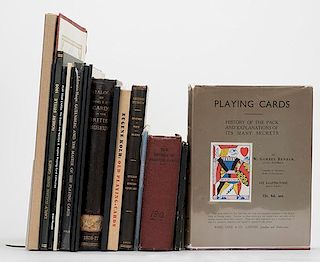 [Miscellaneous] Shelf of 18 Reference Titles on Playing Cards and Gambling. Including Old Playing Cards (1940) by Kolb