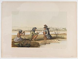 Two Prints of Native Americans. Including ñCo-Co-Pasî (New York