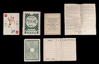 Psychic Baseball Card Game. New York
