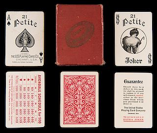 USPC Petite 21 Playing Cards. Cincinnati