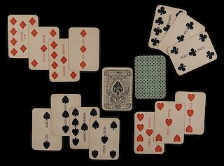 Eagle Card Co. Casino or Pedro Deck of Playing Cards. Middleton