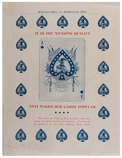 Two American Playing Card Co. Price Lists. Kalamazoo