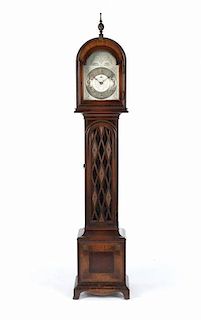 Telechron mahogany electric grandmother clock