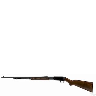 Winchester model 61 pump action rifle, .22 caliber, made in 1955, 24'' round barrel