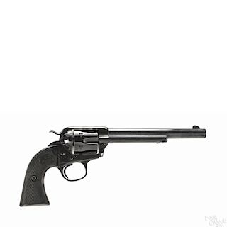 Colt Bisley single action Army revolver, .32 WCF caliber, first generation made in 1907