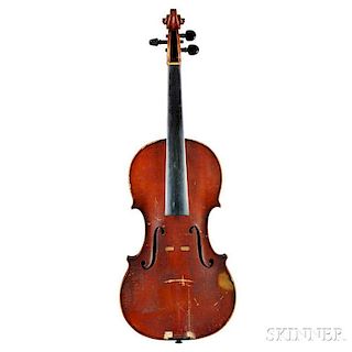 German Violin, Heinrich Th. Heberlein, Jr., Markneukirchen, 1920