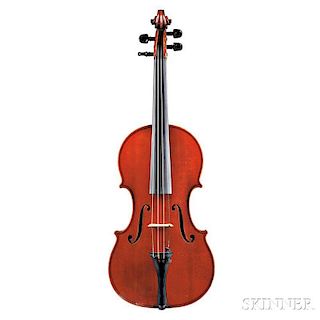French Violin, Paul Blanchard, Lyon, 1887
