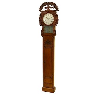 Early 19th Century French Tall Case Clock.