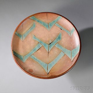 McKenzie Smith (American, 20th/21st Century) Studio Pottery Charger
