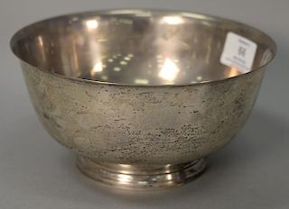 Tiffany & Co. sterling Revere style bowl marked Tiffany &