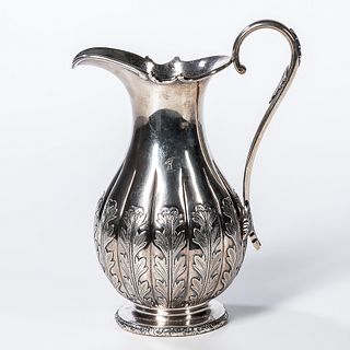 Chinese Export Silver Pitcher