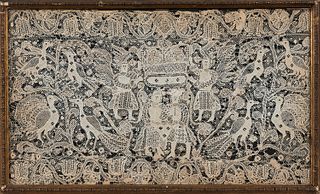 Lacework Panel Possibly of William and Mary