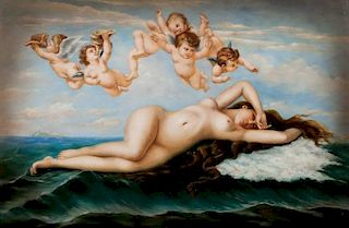 After Alexandre Cabanel "Birth of Venus," giclee