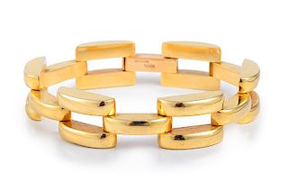 Tiffany Gold Link Bracelet