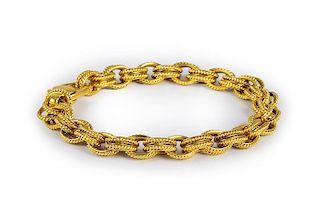 Handmade 18K Gold Bracelet