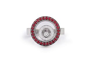 Chopard Ruby and Diamond Ring