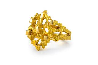 Gubelin Gold Open Design Ring