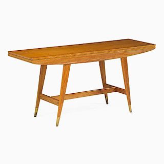 GIO PONTI; SINGER & SONS Flip-top console table