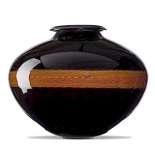 LINO TAGLIAPIETRA; EFFETRE Glass vase