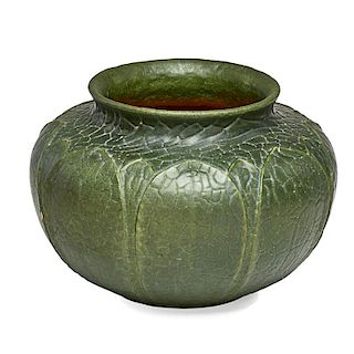 RUTH ERICKSON; GRUEBY Fine vase