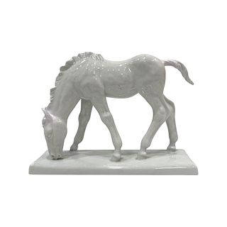 Marked Meissen - Porcelain Horse