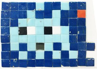 Invader - Invader Tile Mosiac (Blue)