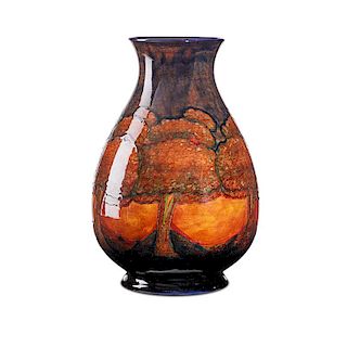 MOORCROFT Fine large Landscape vase