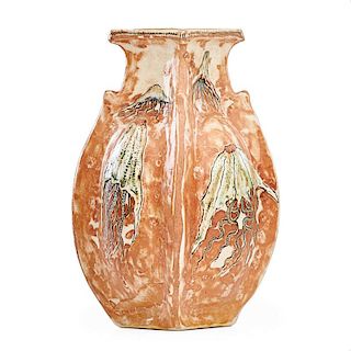 MARTIN BROTHERS Vase with jellyfish