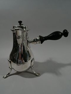 Howard Chocolate Pot - 170 - Antique Georgian - American Sterling Silver - 1903