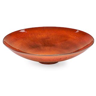 JAMES LOVERA Large footed bowl