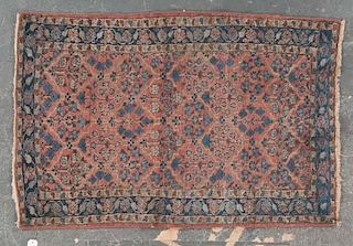 Semi-antique Hamadan rug, approx. 3.1 x 4.7