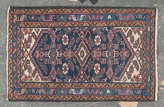 Antique Hamadan rug, approx. 2.4 x 3.7