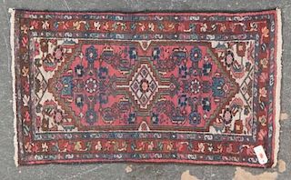 Antique Hamadan rug, approx. 2.4 x 4.1