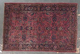 Antique Sarouk rug, approx. 4.5 x 6.8
