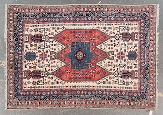 Persian Tribal carpet, approx. 6.7 x 9.3