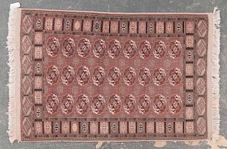 Pakistani Bokara rug, approx. 3.9 x 5.8