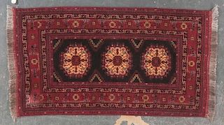 Afghani Tribal rug, approx. 3.5 x 6.1