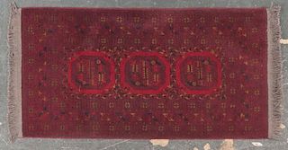 Afghani Bohkara rug, approx. 3.4 x 6.3