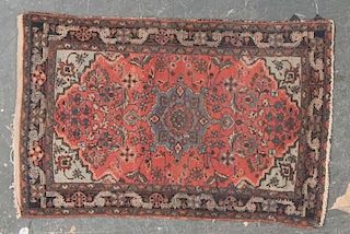 Antique Hamadan rug, approx. 2.7 x 4.1